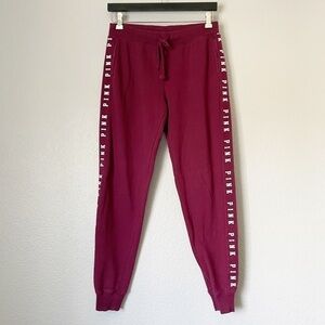 PINK Victoria’s Secret Logo Joggers XS